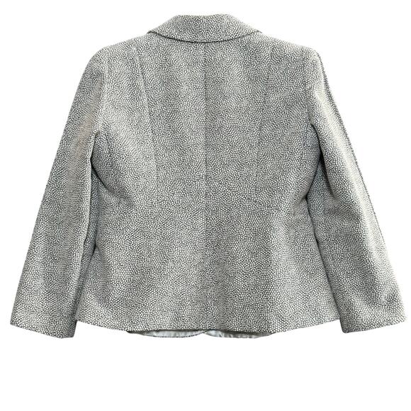 GIORGIO ARMANI Size 48 Bouclé Textured Blazer Classic Italian Luxury Old Money - Picture 2 of 8